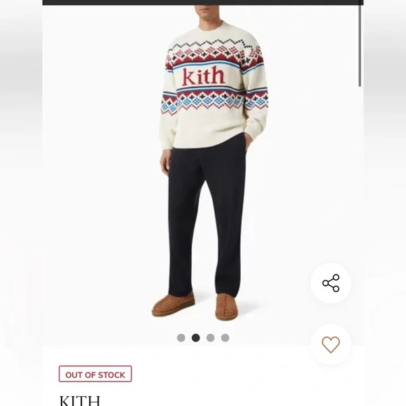 Kith Kithmas Fairisle Knit Sweater - Picture 7 of 8